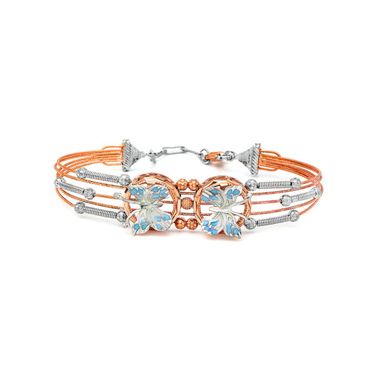 Rose Gold Butterfly High Bracelet