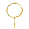 18k Gold Plated Silver Sage Tennis Bracelet