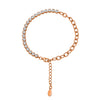 18k Rose Gold Plated Silver Sage Tennis Bracelet