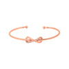 Rose Gold Infinity Loop Kada