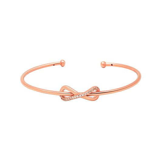 Rose Gold Infinity Loop Kada