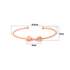 Rose Gold Infinity Loop Kada