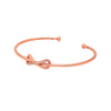 Rose Gold Infinity Loop Kada