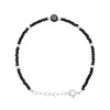 Silver Black Evil Eye Twinkle Bracelet