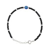 Silver Blue Evil Eye Twinkle Bracelet