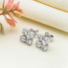 Silver Sparkle Studs