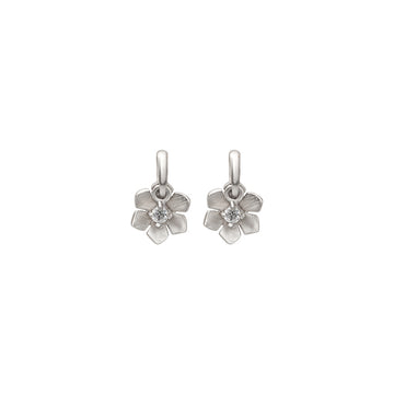 Silver Lily Earrings