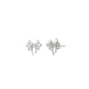 Silver Butterfly Earrings