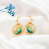 18k Gold Plated Silver Mystic Butterfly Earrings