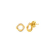 18k Gold Plated Silver Allure Earrings