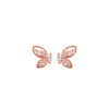 Rose Gold Little Wings Earrings