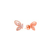 Rose Gold Little Wings Earrings