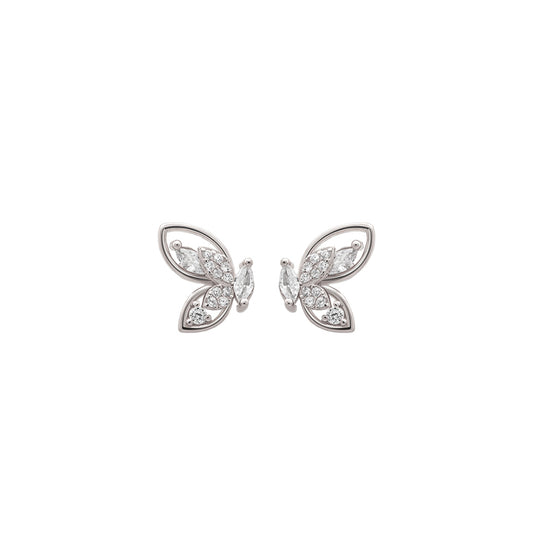 Silver Little Wings Earrings