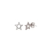 Silver Classic Star Studs