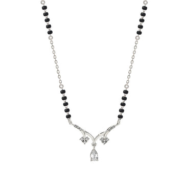 Silver Charming Mangalsutra