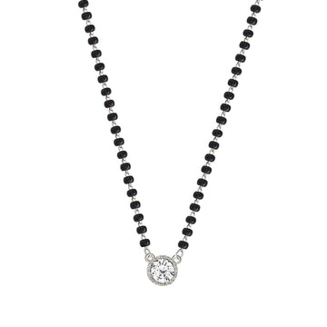 Silver Classic Round Mangalsutra