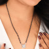 Silver Classic Square Mangalsutra