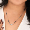 Silver Tiny Stellar Mangalsutra