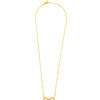 18k Gold Plated Silver Infinity Glow Necklace