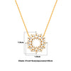 18k Gold Plated Silver Imperial Necklace