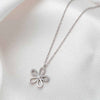 Silver Floral Essence Necklace