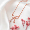 Rose Gold Gifted Shine Necklace