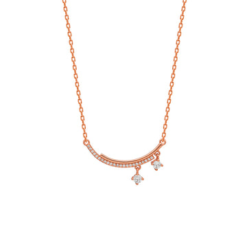 Rose Gold Starry Night Necklace