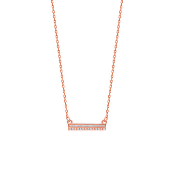 Rose Gold Adorn Necklace