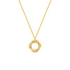 18k Gold Plated Silver Allure Pendant with Chain