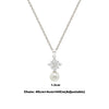 Silver Pearl Star Pendant with Chain