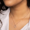 Rose Gold Allure Pendant with Chain