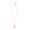 Rose Gold Allure Pendant with Chain