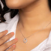 Silver Allure Pendant with Chain