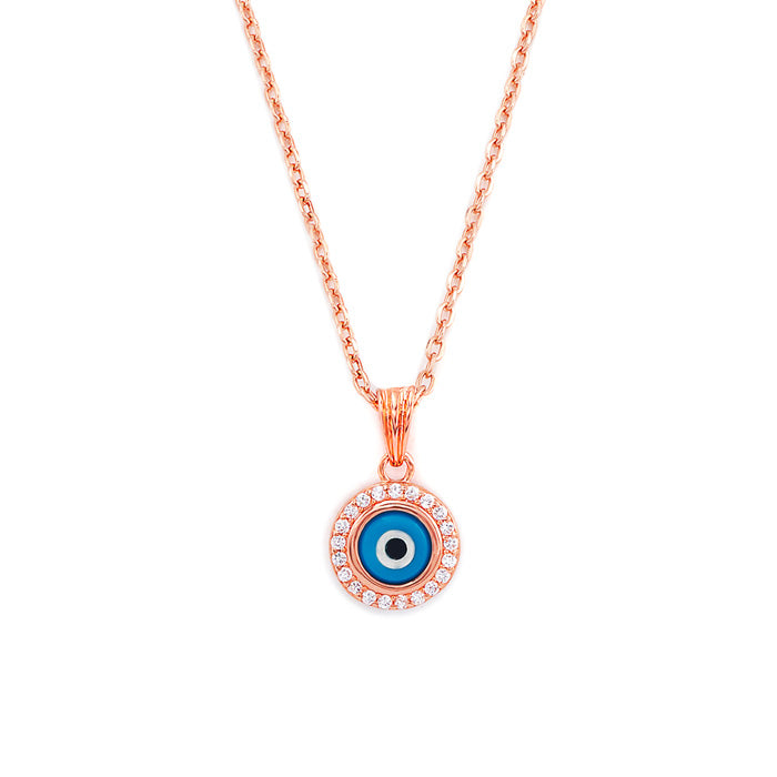 Evil Eye Necklace-Layered – Bling Box