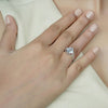 Silver Everlustre Solitaire Ring