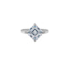 Silver Everlustre Solitaire Ring