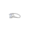 Silver Everlustre Solitaire Ring