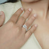 Silver Regal Solitaire Ring