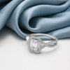 Silver Regal Solitaire Ring