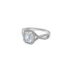 Silver Regal Solitaire Ring