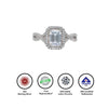 Silver Regal Solitaire Ring