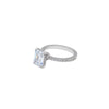 Silver Vivid Solitaire Ring