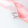 Silver Tiny Mermaid Tail Ring