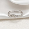 Silver Voce Ring