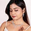 Silver Majestic Necklace Set