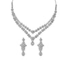 Silver Majestic Necklace Set