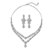 Silver Majestic Necklace Set