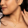 18k Gold Plated Silver Allure Pendant Set