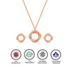 Rose Gold Allure Pendant Set